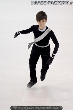 2013-03-02 Milano - World Junior Figure Skating Championships 0075 Chih-I Tsao TPE